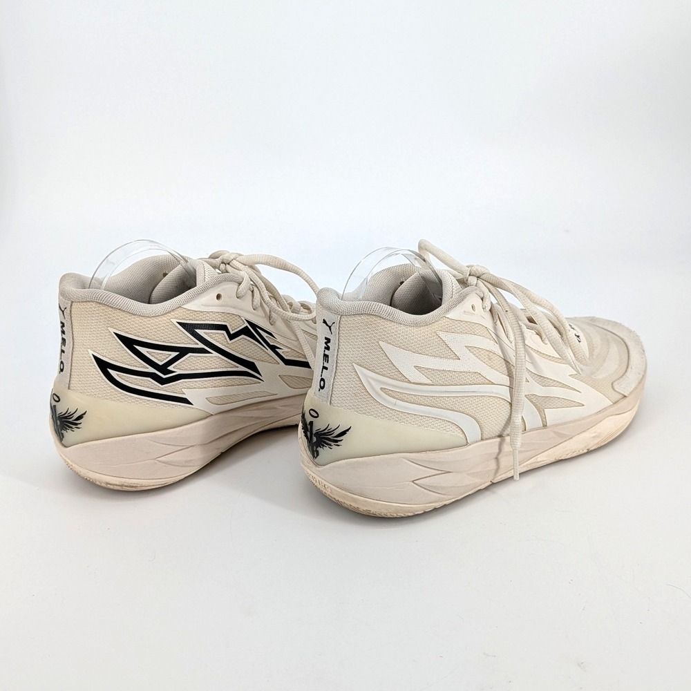 Puma MB.01 Lo LaMelo Ball Not From Here White Black Basketball Shoes Mens 12 - Picture 2 of 8